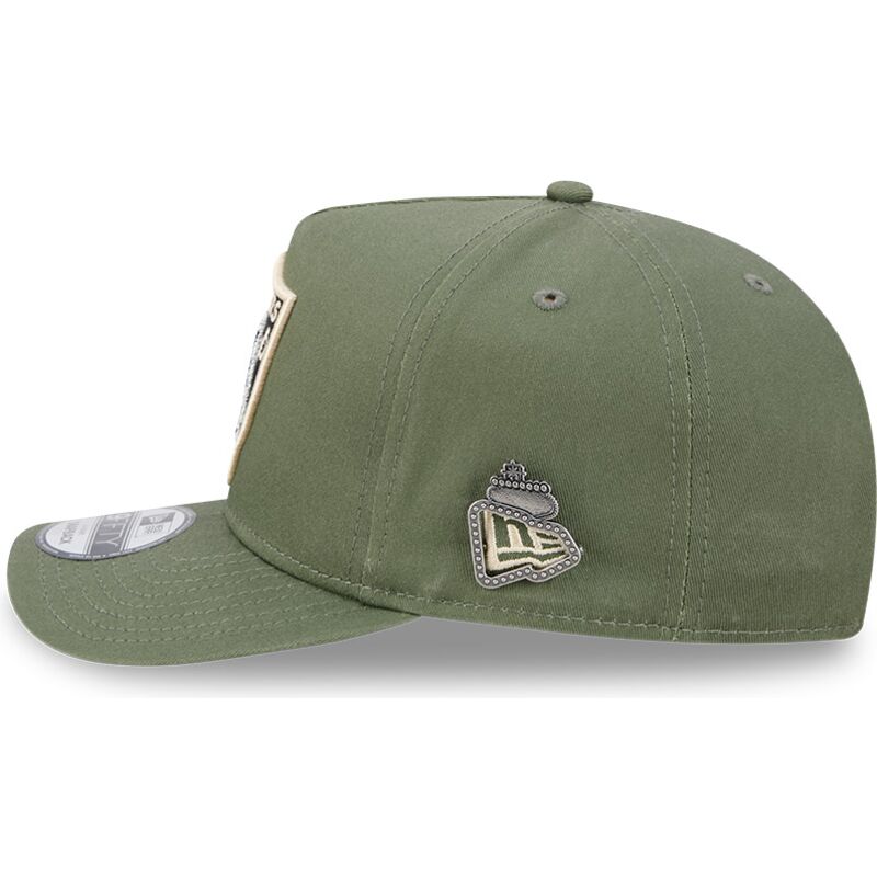 kapa-zaobljena-zelena-snapback-9fifty-a-frame-precurved-side-pin-las-vegas-raiders-nfl-new-era