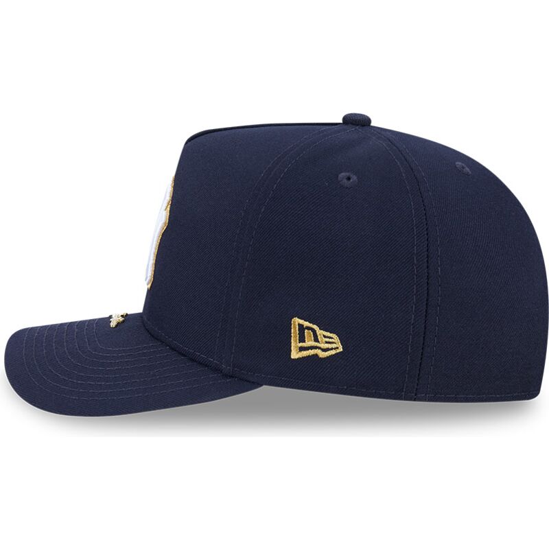 kapa-zaobljena-mornarsko-plava-snapback-9fifty-a-frame-precurved-visor-pin-new-york-yankees-mlb-new-era