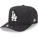 kapa-zaobljena-crna-snapback-9fifty-a-frame-precurved-checkered-los-angeles-dodgers-mlb-new-era