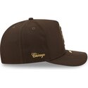 kapa-zaobljena-smeda-snapback-9fifty-a-frame-precurved-visor-pin-chicago-white-sox-mlb-new-era