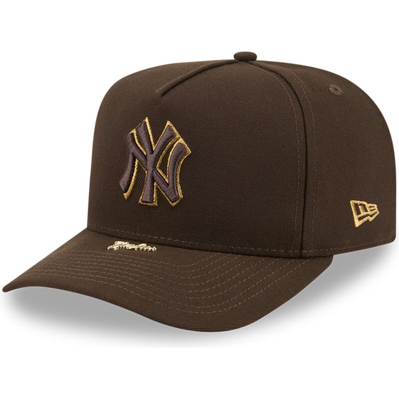 kapa-zaobljena-smeda-snapback-9fifty-a-frame-precurved-visor-pin-new-york-yankees-mlb-new-era