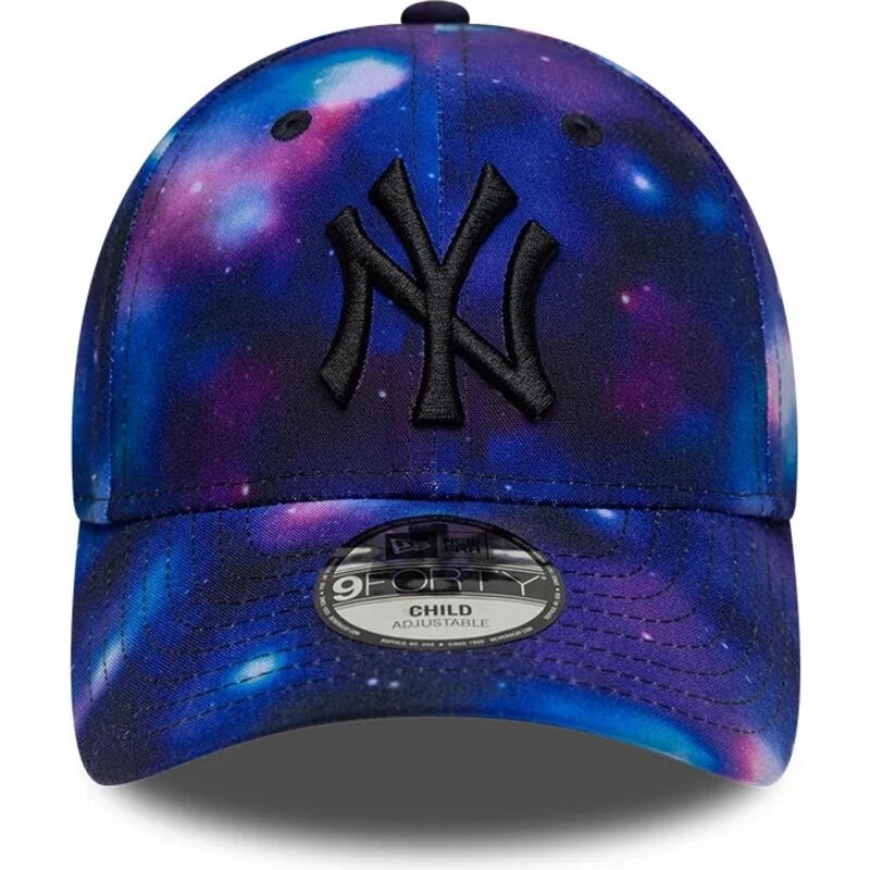 kapa-zaobljena-visebojno-snapback-za-djecu-9forty-all-over-print-space-new-york-yankees-mlb-new-era
