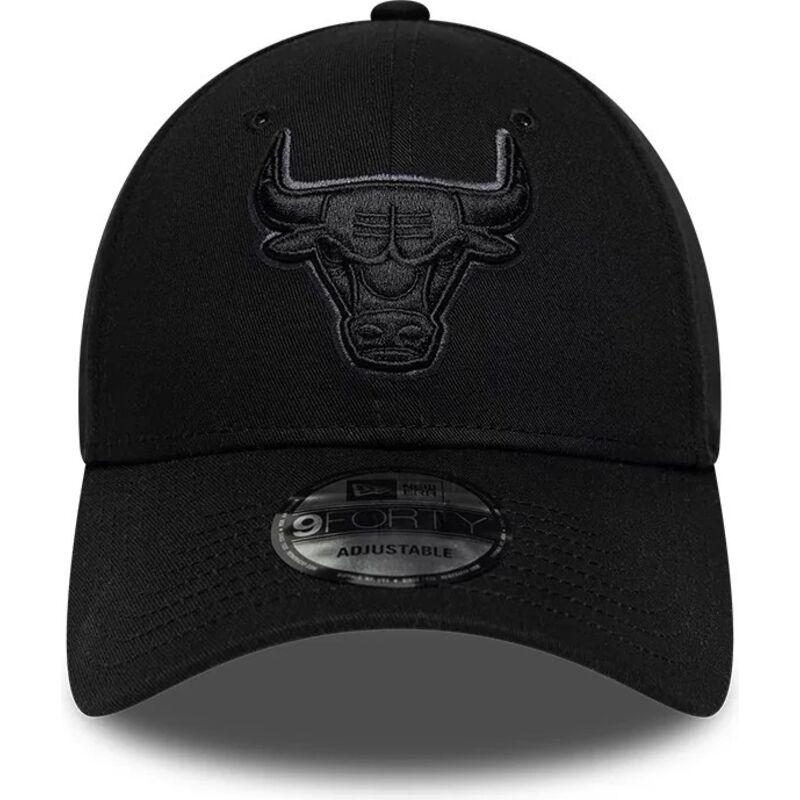 kapa-zaobljena-crna-podesiv-9forty-team-outline-chicago-bulls-nba-new-era