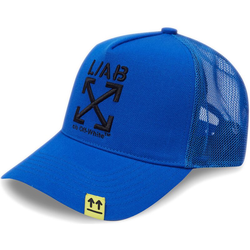kapa-zaobljena-plava-snapback-clamp-arrows-l-ab-c-o-off-white