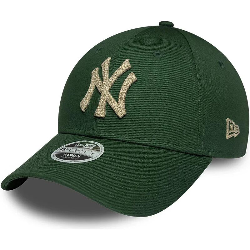 kapa-zaobljena-zelena-podesiv-9forty-metallic-new-york-yankees-mlb-new-era
