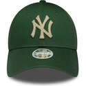 kapa-zaobljena-zelena-podesiv-9forty-metallic-new-york-yankees-mlb-new-era