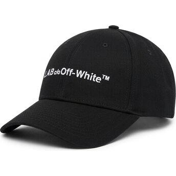 Kapa zaobljena crna podesiv Horizontal Embroidered Twill L/AB c/o Off-White™