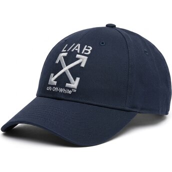 Kapa zaobljena mornarsko plava podesiv Clamp Arrows Twill L/AB c/o Off-White™
