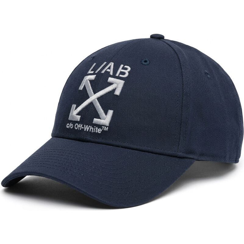 kapa-zaobljena-mornarsko-plava-podesiv-clamp-arrows-twill-l-ab-c-o-off-white