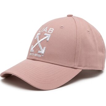 Kapa zaobljena ružičasta podesiv Clamp Arrows Twill L/AB c/o Off-White™