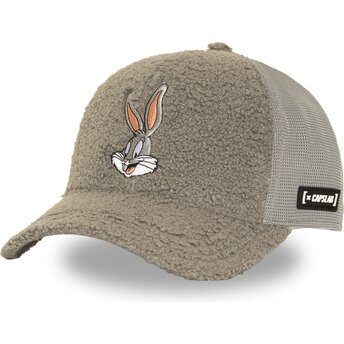 Kapa zaobljena siva snapback LOO14 BUN Zeko Duško Looney Tunes Capslab