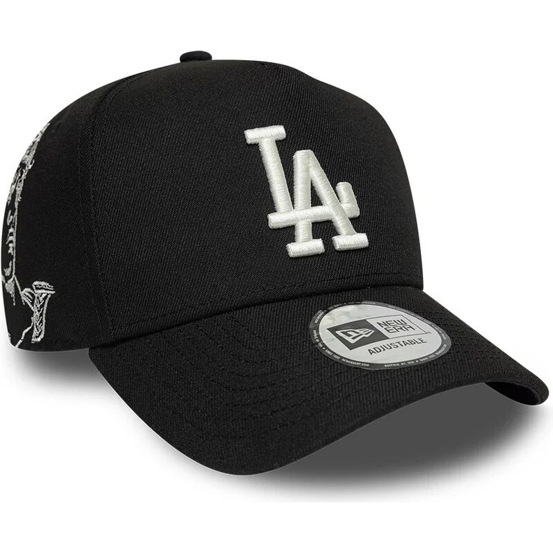 kapa-zaobljena-crna-snapback-9forty-e-frame-mythical-icon-los-angeles-dodgers-mlb-new-era