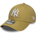 kapa-zaobljena-kaki-podesiv-9forty-league-essential-new-york-yankees-mlb-new-era