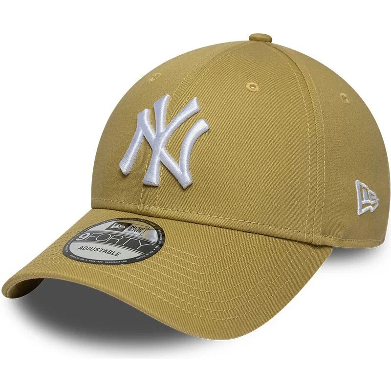 kapa-zaobljena-kaki-podesiv-9forty-league-essential-new-york-yankees-mlb-new-era