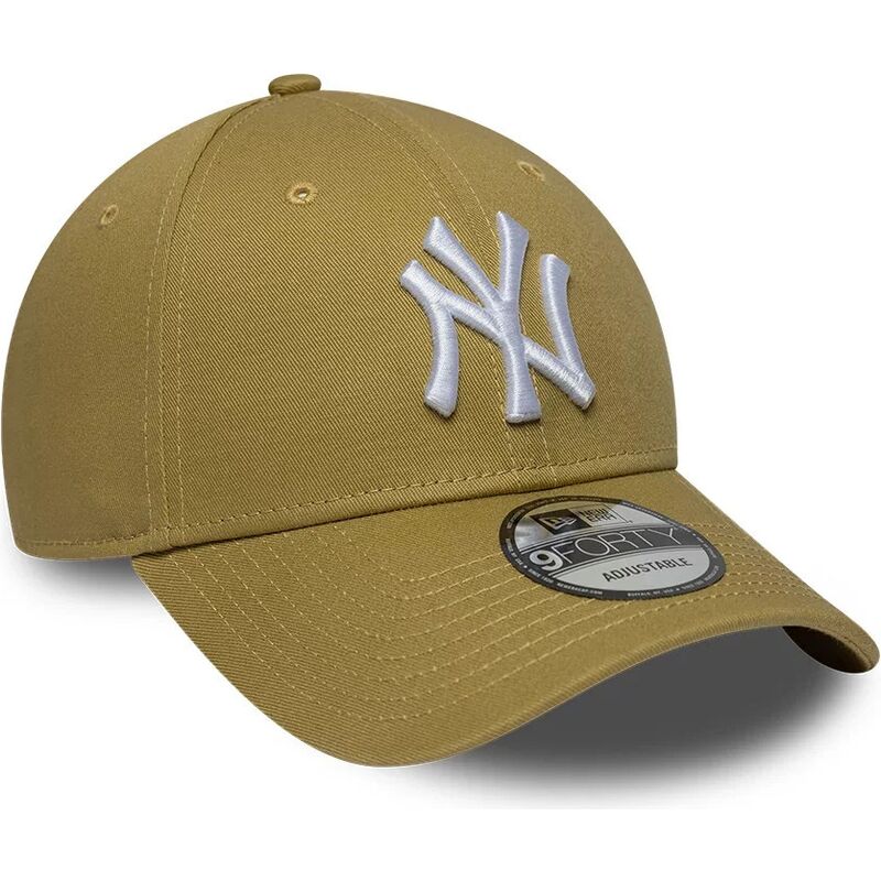 kapa-zaobljena-kaki-podesiv-9forty-league-essential-new-york-yankees-mlb-new-era