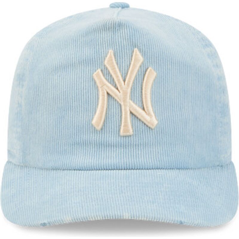 kapa-zaobljena-plava-podesiv-19twenty-precurved-corduroy-pastel-new-york-yankees-mlb-new-era