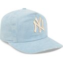 kapa-zaobljena-plava-podesiv-19twenty-precurved-corduroy-pastel-new-york-yankees-mlb-new-era