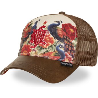Kapa zaobljena smeđa snapback N°276 Natsu Rock’nFreeLife