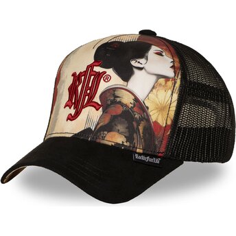Kapa zaobljena crna snapback N°273 Last Kiss Rock’nFreeLife