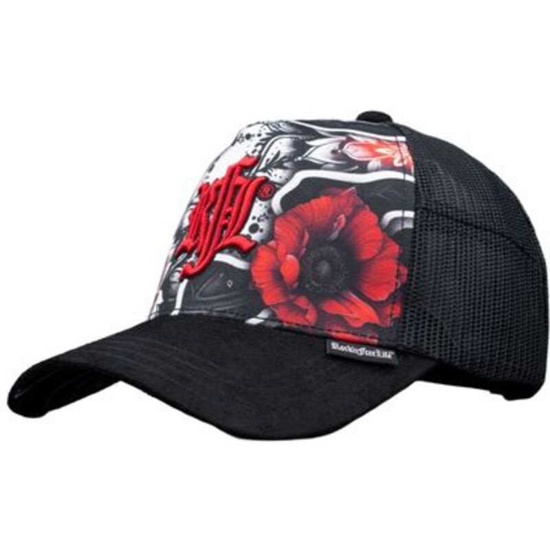 kapa-zaobljena-crna-snapback-n237-flower-rocknfreelife