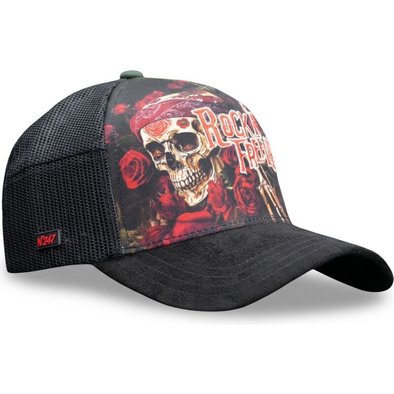 gorra-trucker-negra-n247-loose-control-de-rocknfreelife gorra-trucker-negra-n247-loose-control-de-rocknfreelife