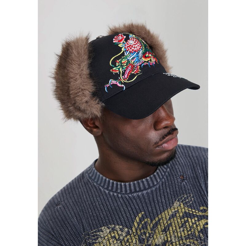 kapa-zaobljena-crna-prilagodena-crawling-trapper-ed-hardy