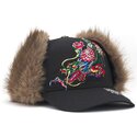 kapa-zaobljena-crna-prilagodena-crawling-trapper-ed-hardy