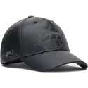 kapa-zaobljena-crna-podesiv-spiderweb-pu-leather-ed-hardy
