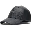 kapa-zaobljena-crna-podesiv-spiderweb-pu-leather-ed-hardy