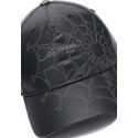 kapa-zaobljena-crna-podesiv-spiderweb-pu-leather-ed-hardy
