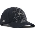 kapa-zaobljena-crna-podesiv-spiderweb-ed-hardy