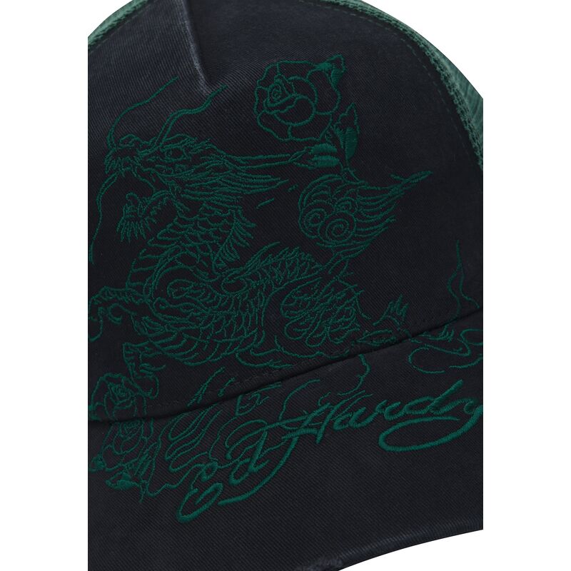kapa-zaobljena-crna-snapback-outline-distressed-ed-hardy