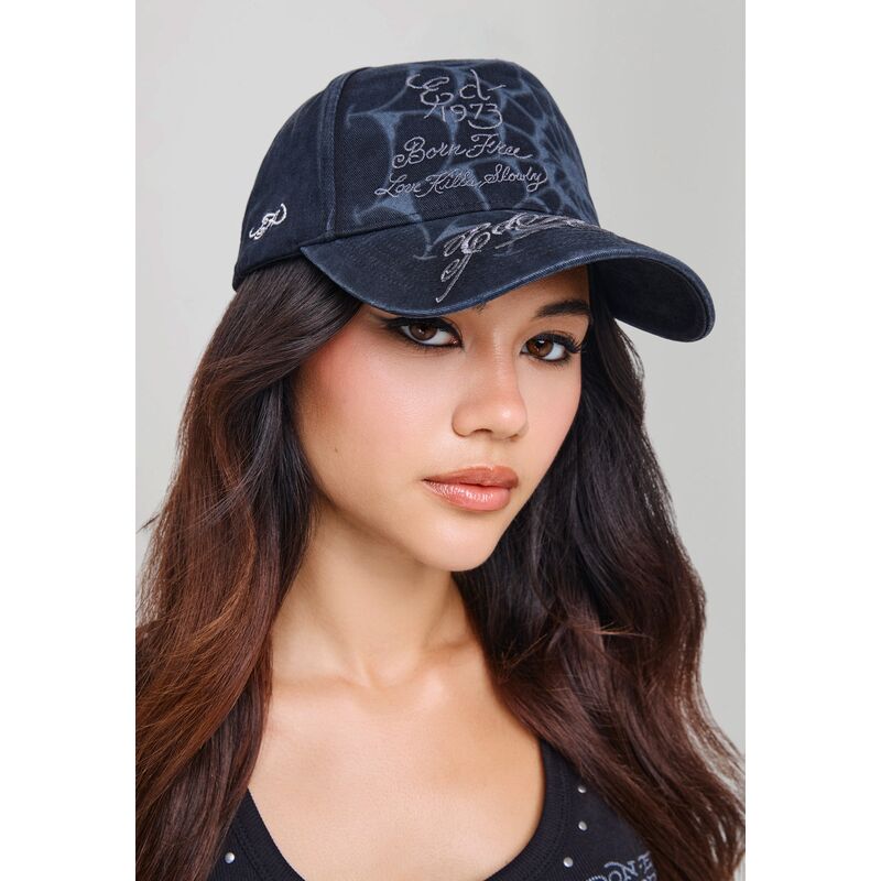kapa-zaobljena-crna-snapback-spiderweb-ed-hardy