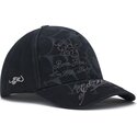 kapa-zaobljena-crna-snapback-spiderweb-ed-hardy