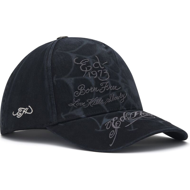 kapa-zaobljena-crna-snapback-spiderweb-ed-hardy