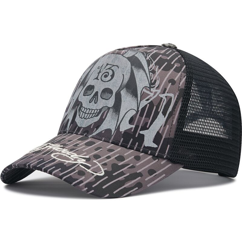 kapa-zaobljena-crna-snapback-13-skull-ed-hardy