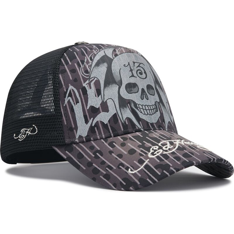 kapa-zaobljena-crna-snapback-13-skull-ed-hardy