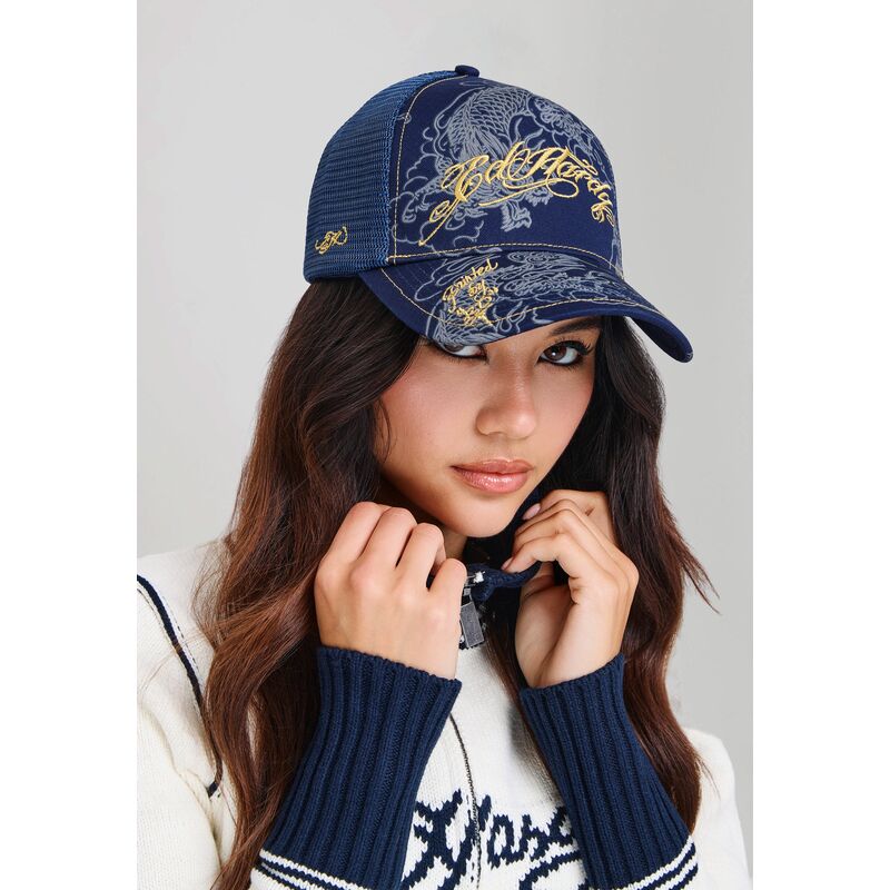 kapa-zaobljena-mornarsko-plava-snapback-outline-dragons-ed-hardy kapa-zaobljena-mornarsko-plava-snapback-outline-dragons-ed-hardy