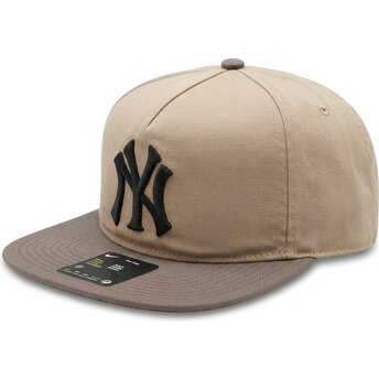 Kapa ravna bež podesiv Pro Unstructured 5 Panel New York Yankees MLB Nike