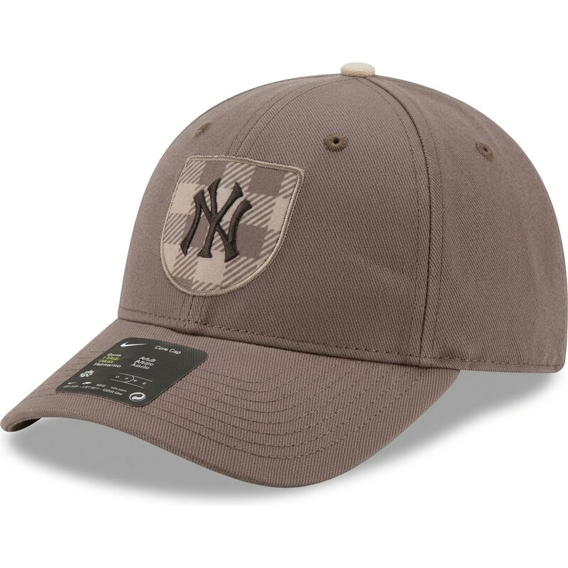 kapa-zaobljena-smeda-snapback-dri-fit-rise-structured-new-york-yankees-mlb-nike