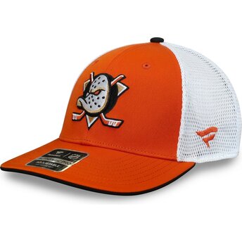Kapa zaobljena narančasta snapback Structured Mid-Crown Anaheim Ducks NHL Fanatics