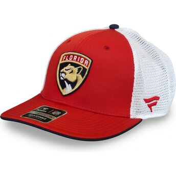 Kapa zaobljena crvena snapback Structured Mid-Crown Florida Panthers NHL Fanatics