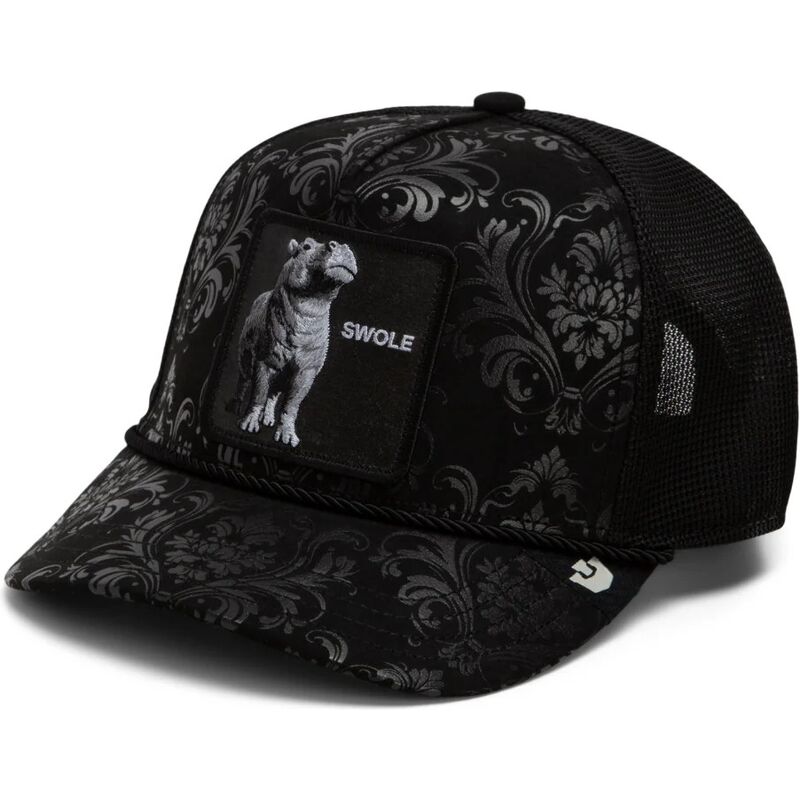 kapa-zaobljena-crna-snapback-swole-gilded-beast-the-farm-goorin-bros