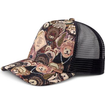Kapa zaobljena višebojno snapback HFT Crasy Sofa Bear Djinns