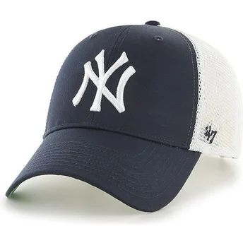 kapa-zaobljena-mornarsko-plava-snapback-new-york-yankees-mlb-47-brand