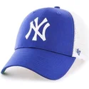 kapa-zaobljena-plava-snapback-new-york-yankees-mlb-47-brand