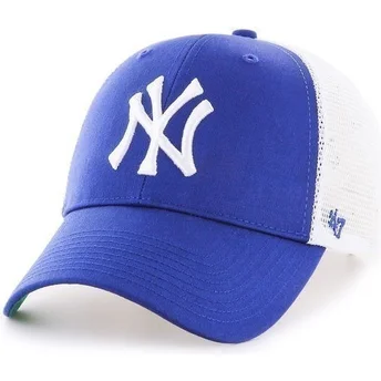 kapa-zaobljena-plava-snapback-new-york-yankees-mlb-47-brand