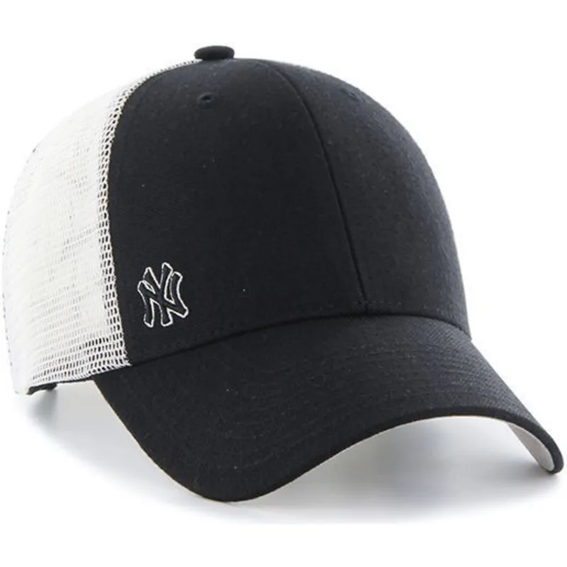 kapa-zaobljena-crna-snapback-new-york-yankees-mlb-47-brand