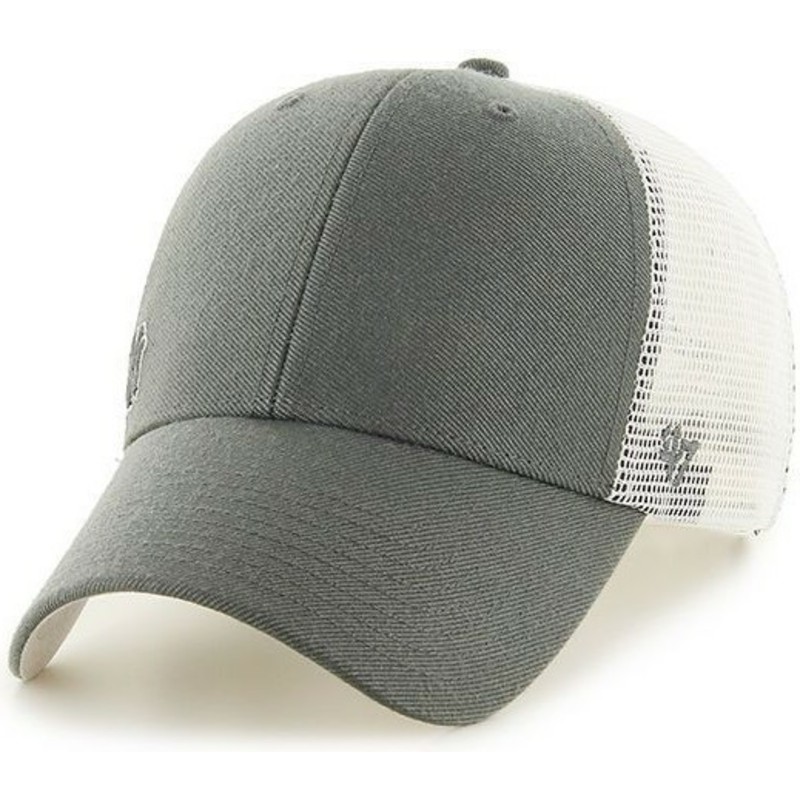 47-brand-small-logo-mlb-new-york-yankees-stone-grey-trucker-hat