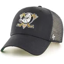 kapa-zaobljena-crna-snapback-fronal-anaheim-ducks-nhl-47-brand